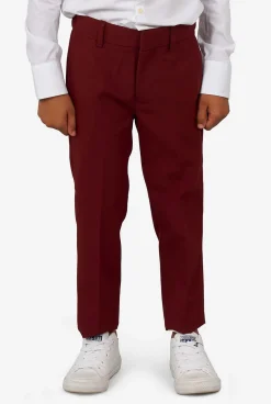 OppoSuits Solid Colored Suits^Blazing Burgundy