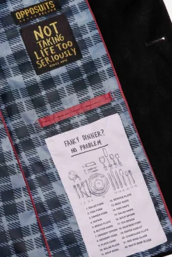 OppoSuits Christmas Blazers^Christmas - X-Mas Icons - Black