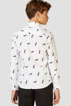 OppoSuits Christmas Shirts^Christmas Penguins