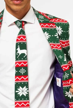 OppoSuits Christmas Suits^Festive Green