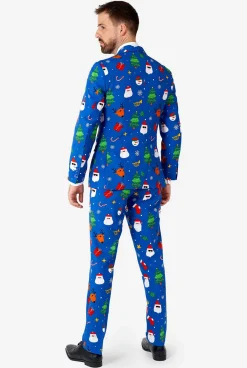 OppoSuits Christmas Suits^Festivity Blue