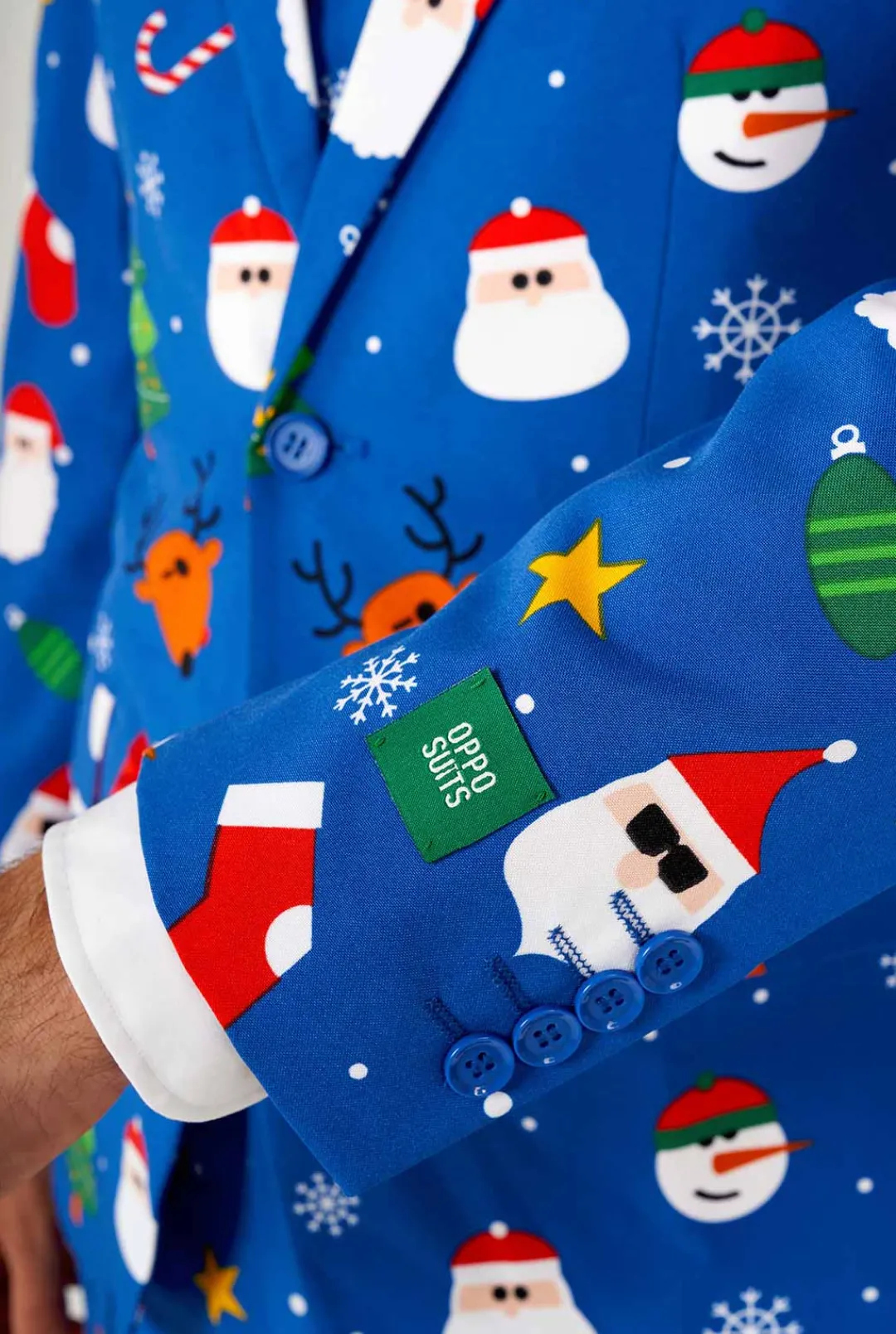 OppoSuits Christmas Suits^Festivity Blue