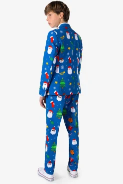 OppoSuits Christmas Suits^Festivity Blue