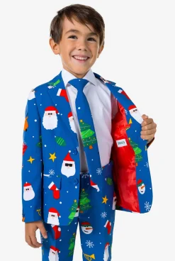 OppoSuits Christmas Suits^Festivity Blue