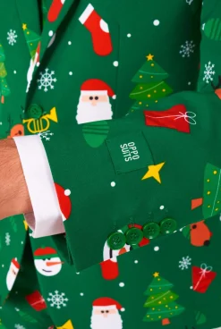 OppoSuits Christmas Suits^Festivity Green