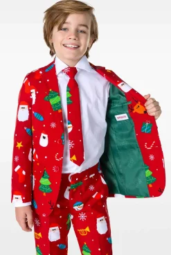 OppoSuits Christmas Suits^Festivity Red