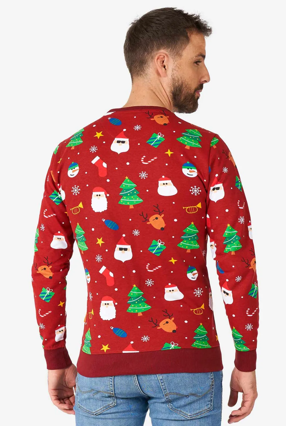 OppoSuits Christmas Sweaters^Festivity Red