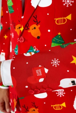 OppoSuits Christmas Suits^Festivity Red
