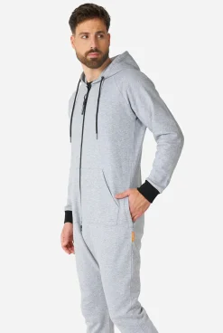 OppoSuits Solid Colored Onesies^Gentle Grey