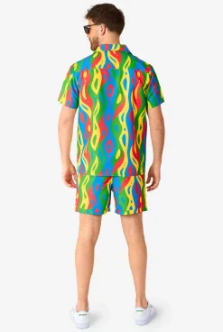 OppoSuits Printed Summer Sets^Loopy Lines