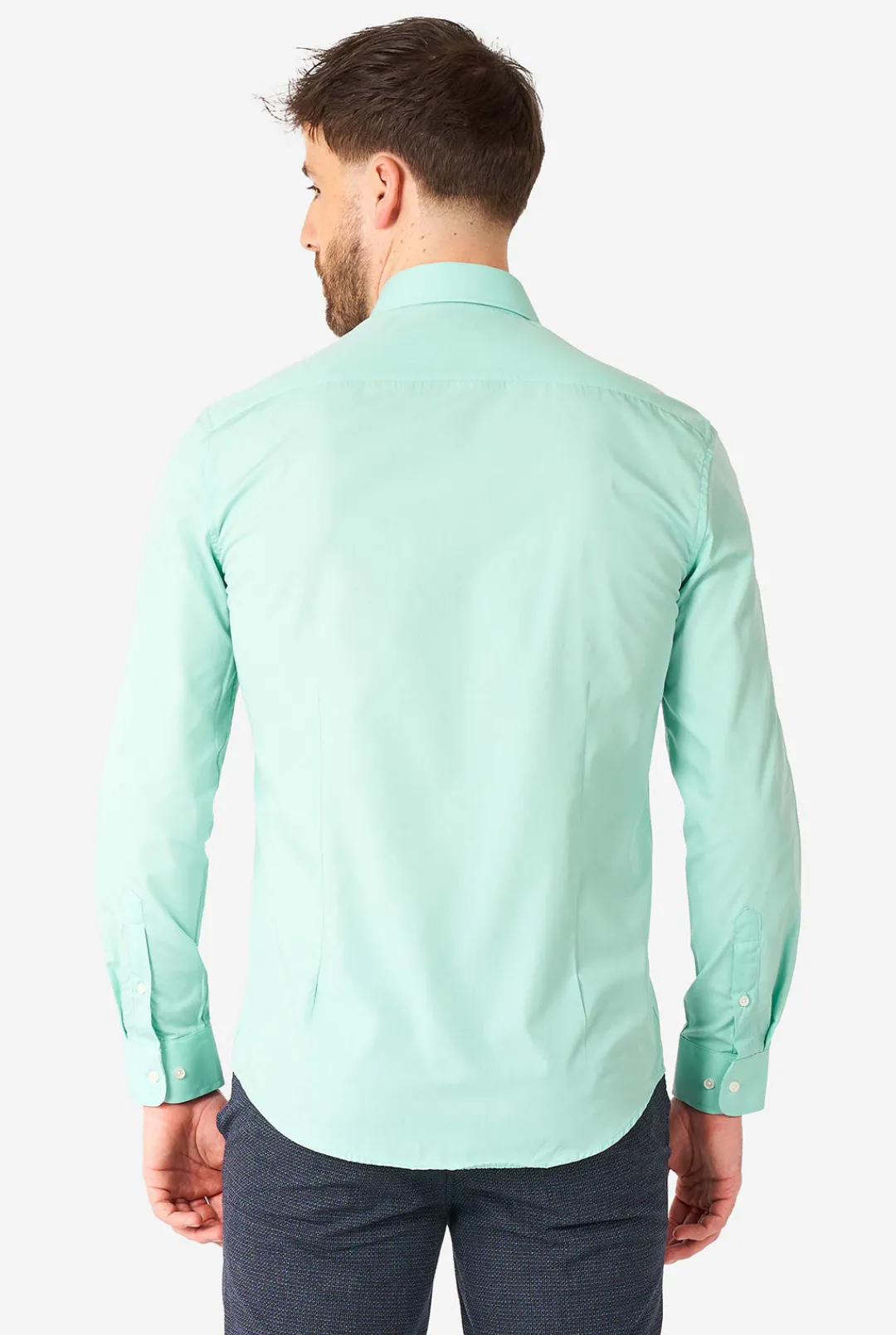 OppoSuits Solid Colored Shirts^Magic Mint