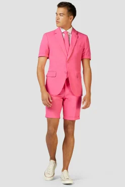 OppoSuits Solid Colored Suits^Mr. Pink