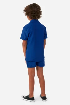 OppoSuits Solid Colored Summer Sets^Navy Royale