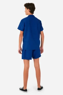 OppoSuits Solid Colored Summer Sets^Navy Royale