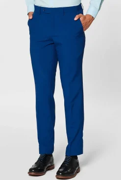 OppoSuits Solid Colored Suits^Navy Royale - Flaminguy Lining