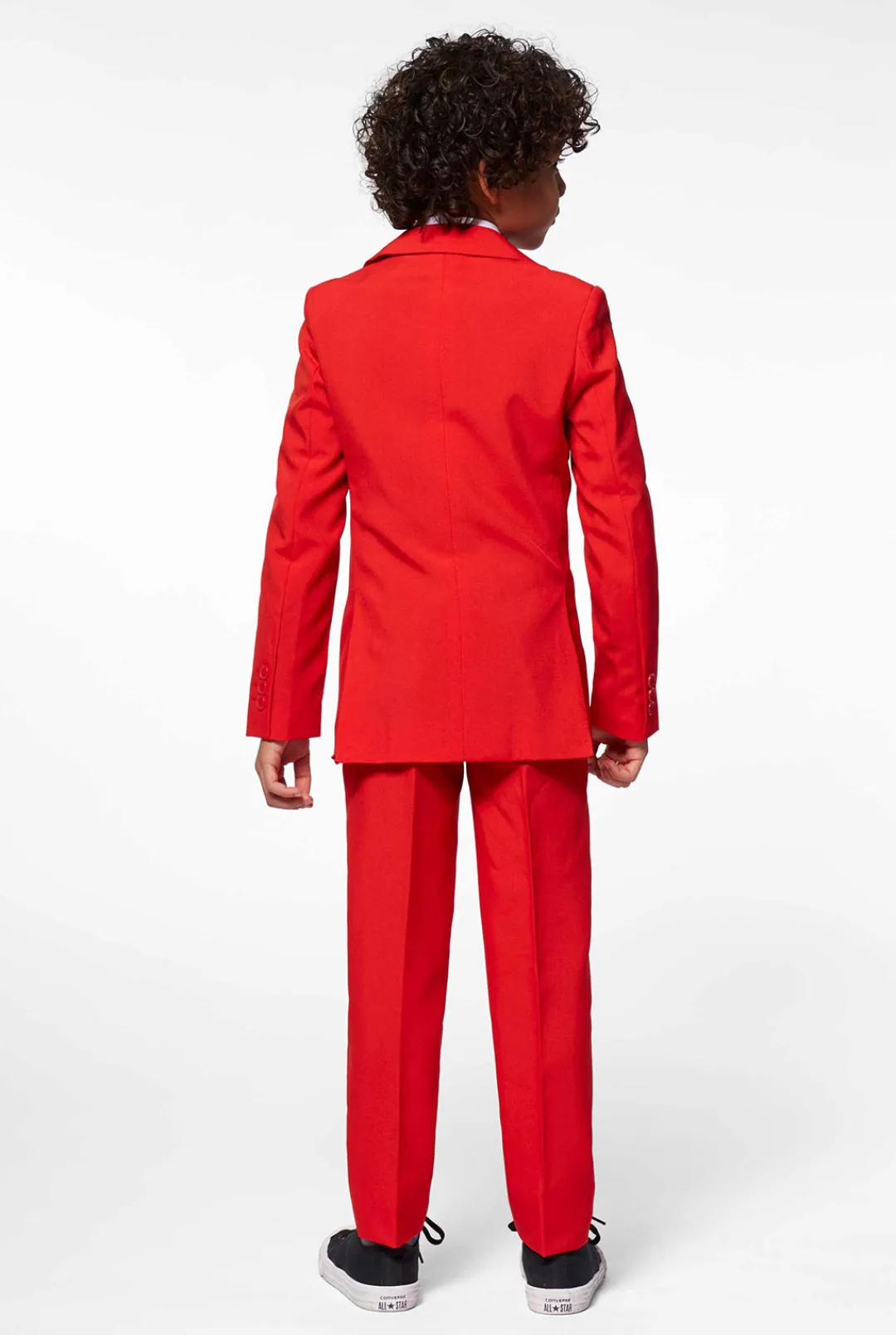 OppoSuits Solid Colored Suits^Red Devil