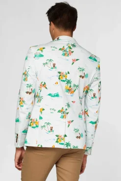 OppoSuits Deluxe Blazers^Tropical - Hawaiian - Aloha Blue