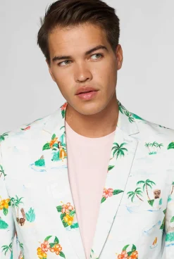 OppoSuits Deluxe Blazers^Tropical - Hawaiian - Aloha Blue