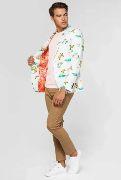 OppoSuits Deluxe Blazers^Tropical - Hawaiian - Aloha Blue