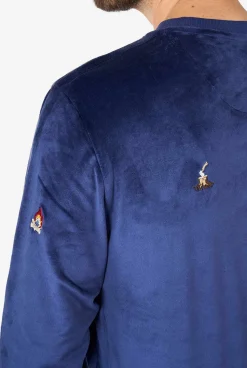 OppoSuits Christmas Sweaters^Velvet Navy - Xmas Icons