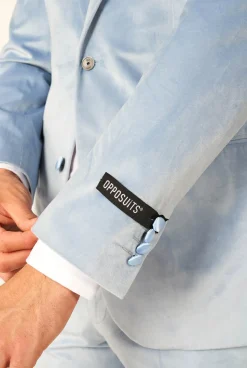 OppoSuits Christmas Tuxedos^Vintage Blue Velvet