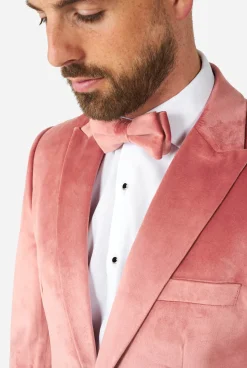 OppoSuits Christmas Tuxedos^Vintage Pink Velvet