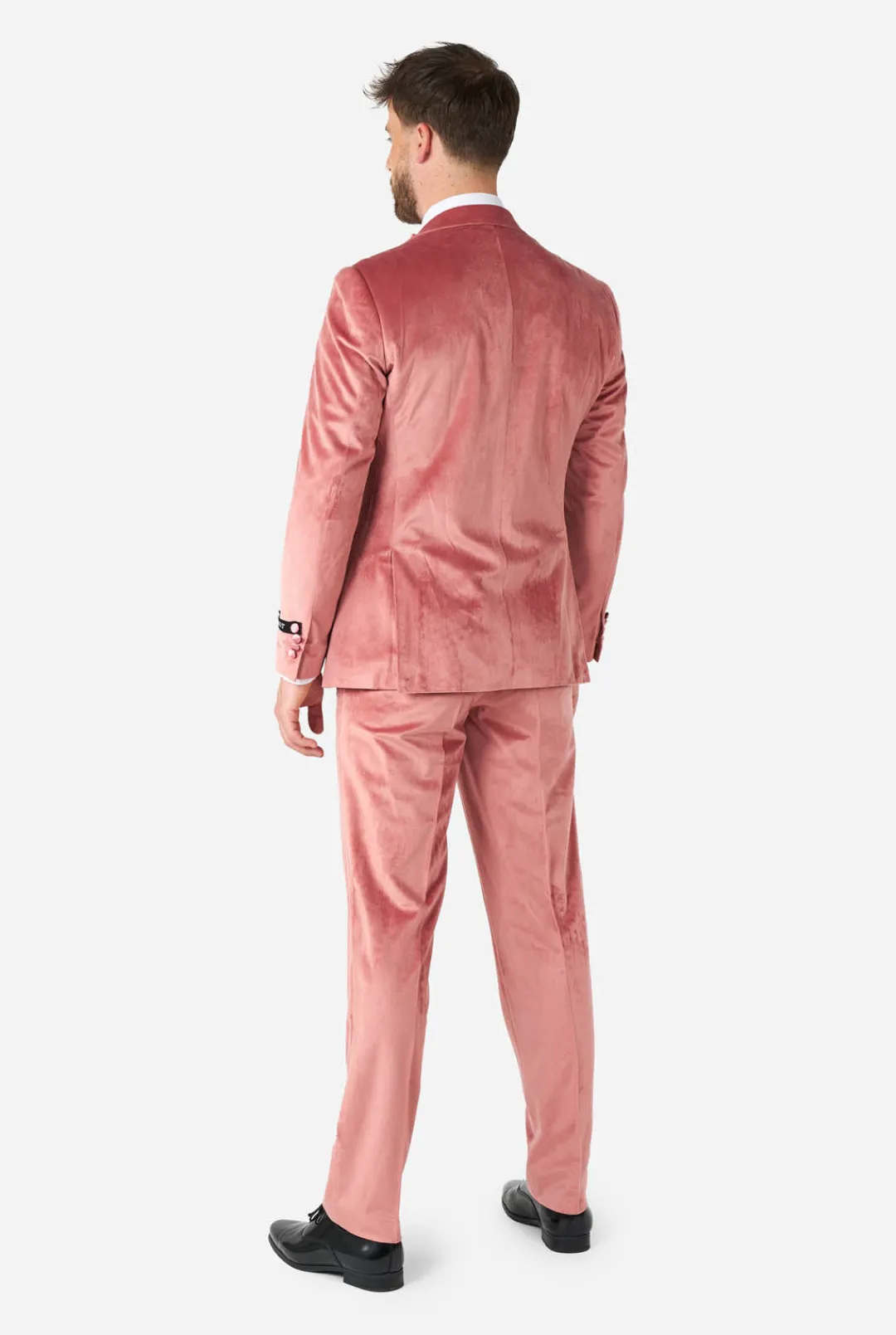 OppoSuits Christmas Tuxedos^Vintage Pink Velvet
