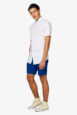 OppoSuits Solid Colored Shirts^White Knight