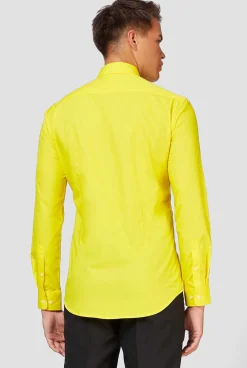 OppoSuits Solid Colored Shirts^Yellow Fellow